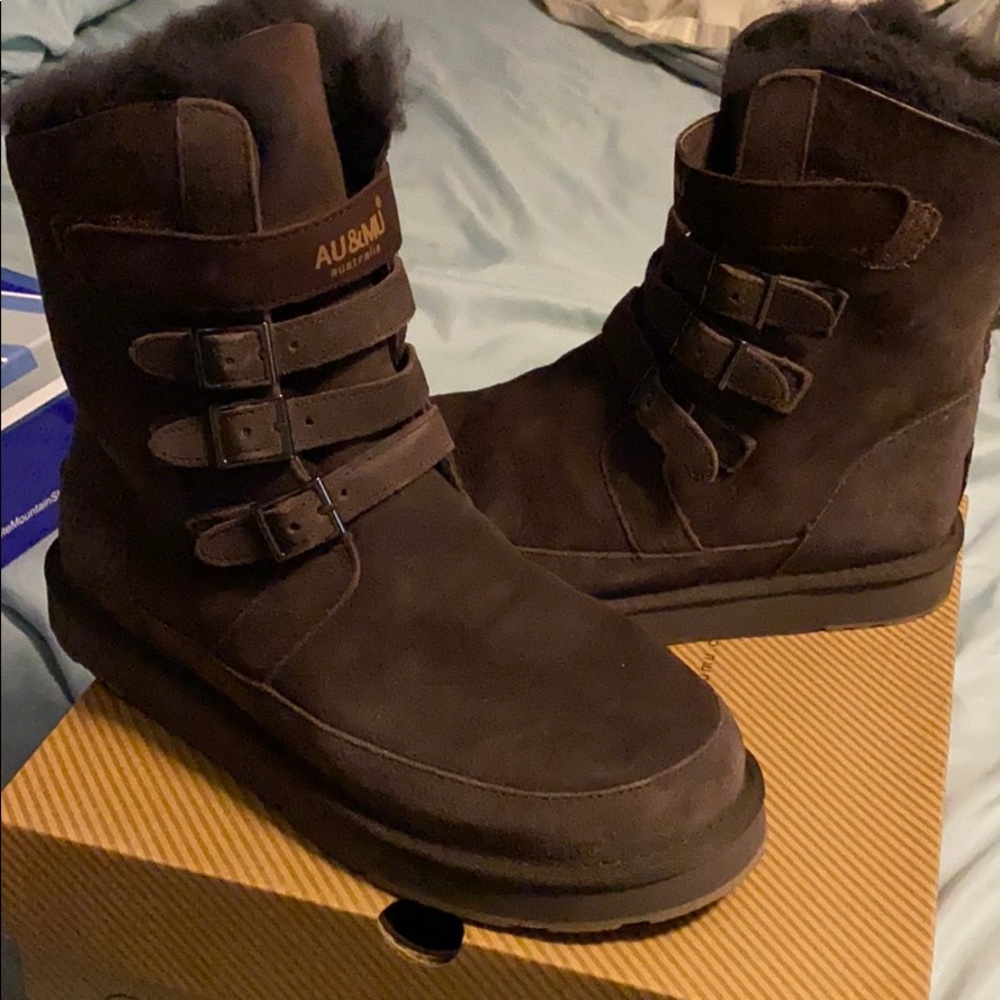 Brown boots